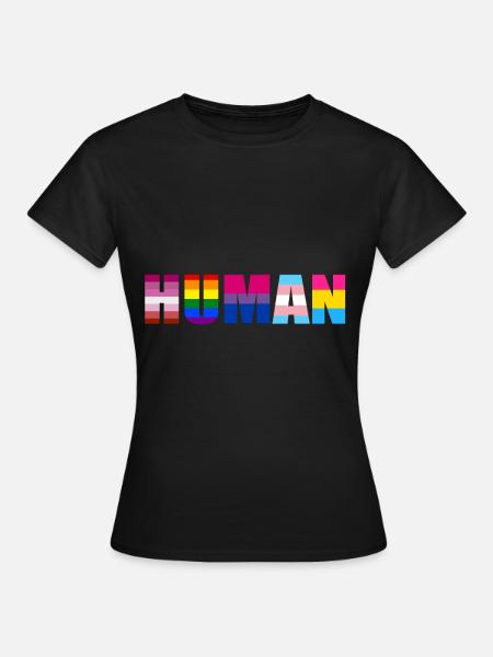Gay Pride Geschenk - Frauen T-Shirt - Schwarz