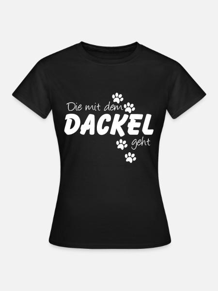 Hund Tierliebhaber Tierschützer - Frauen T-Shirt - Schwarz
