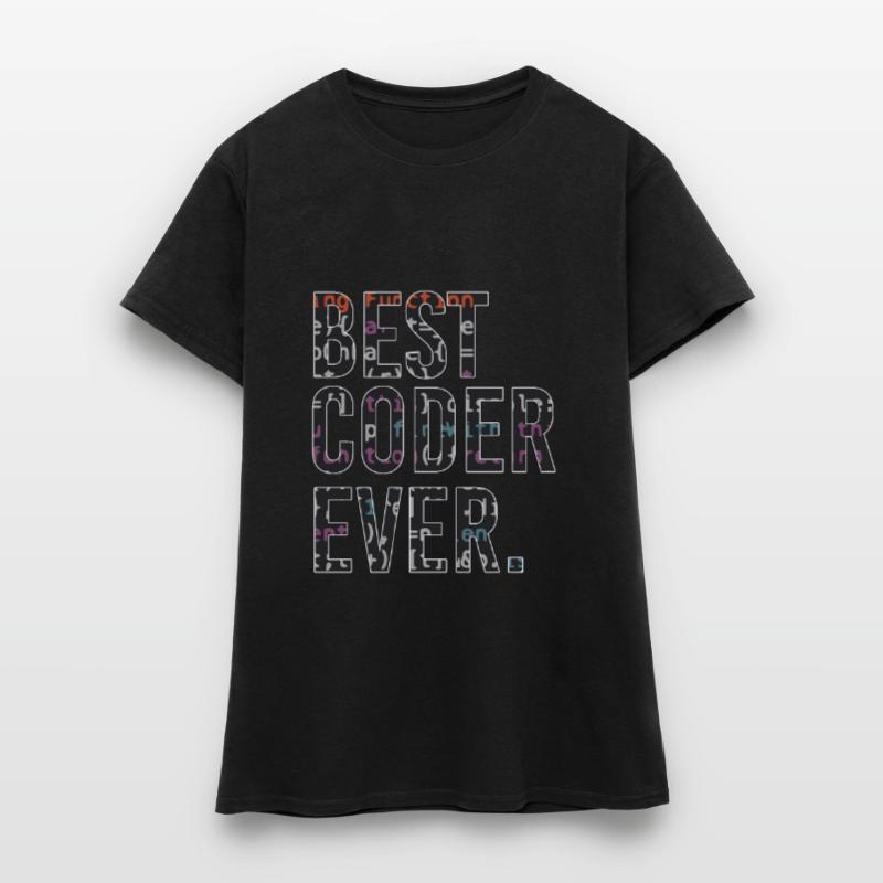 Bester Programmierer Coden Coder Frauen T-Shirt