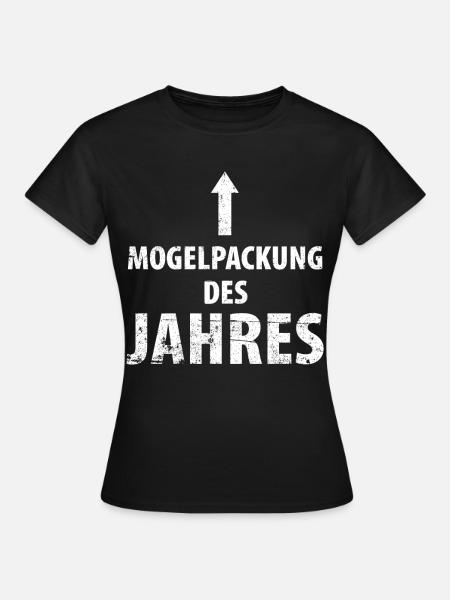 Mogelpackung des Jahrer - Frauen T-Shirt - Schwarz