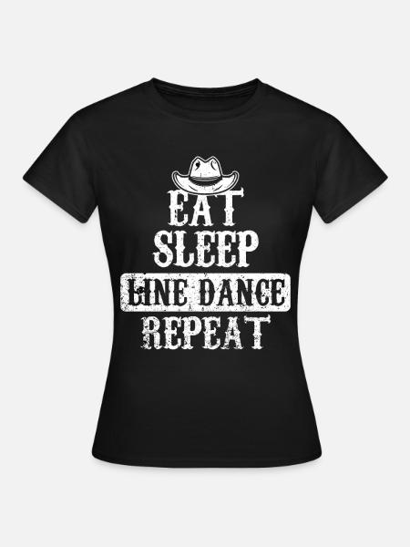 Line dance line dance - Women's T-Shirt - black