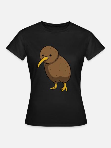 Kiwi bird - Women's T-Shirt - black