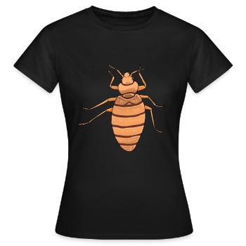 Bettwanzen Wanzen Blutsauger Schädlinge Ungeziefer - Frauen T-Shirt - Schwarz - Vorne - AI Model Female 172 dark (172cm)