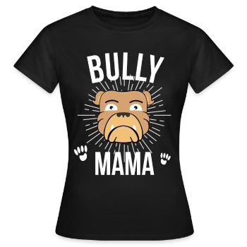 Bulldog - Frauen T-Shirt - Schwarz - Vorne - AI Model Female 172 dark (172cm)