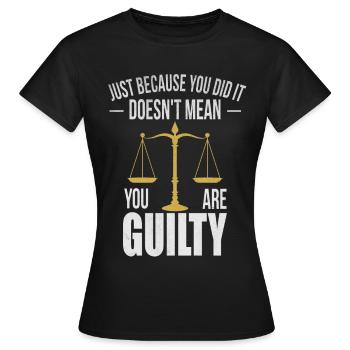 Lawyer lawyer lawyer gift lawyer - Women's T-Shirt - black - Front - AI Model Female 172 dark (172cm)