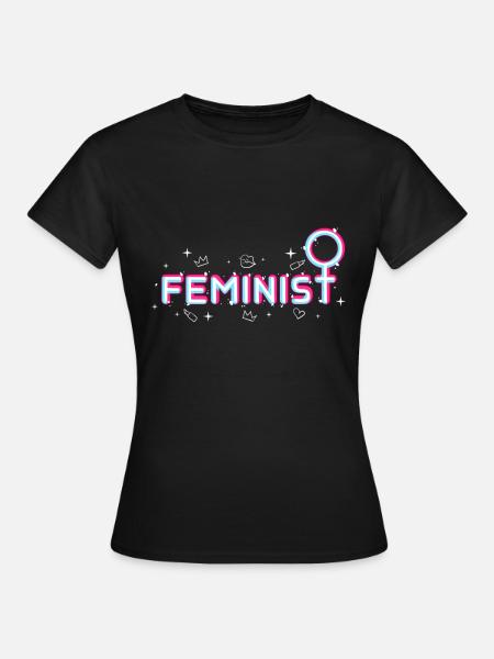 Feminist - Frauen T-Shirt - Schwarz