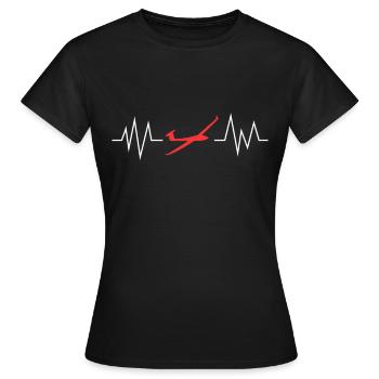 Modèle de vol cadeau amusant pour modèles réduits - T-shirt Femme - noir - Devant - AI Model Female 172 dark (172cm)