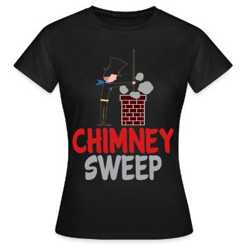 Chimney sweep - Chimney Sweep - Women's T-Shirt - black - Front - AI Model Female 172 dark (172cm)