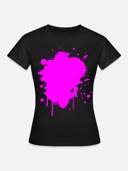 BACKGROUND - Frauen T-Shirt - Schwarz