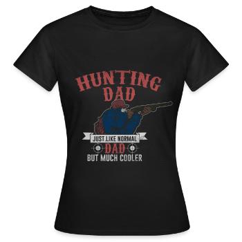 Chasse Chasse - T-shirt Femme - noir - Devant - AI Model Female 172 dark (172cm)