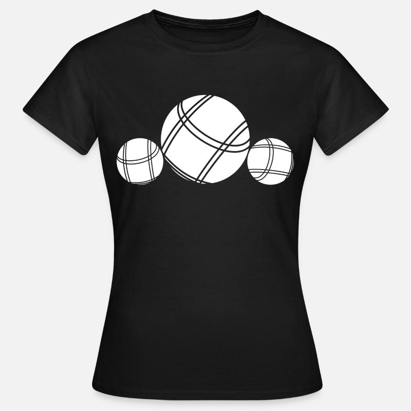 Boule Petanque Boccia Boules - Women's T-Shirt - black