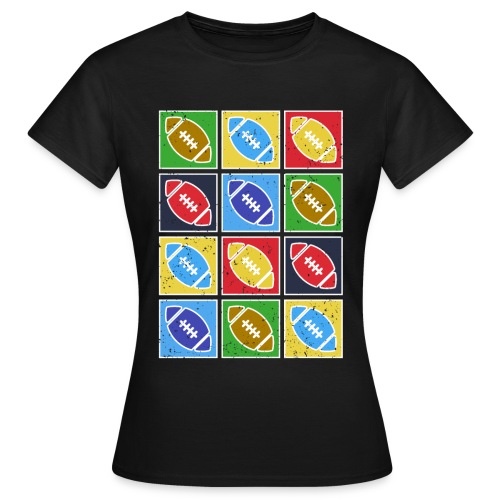 American Football Fan Shirt Geschenkidee - Frauen T-Shirt