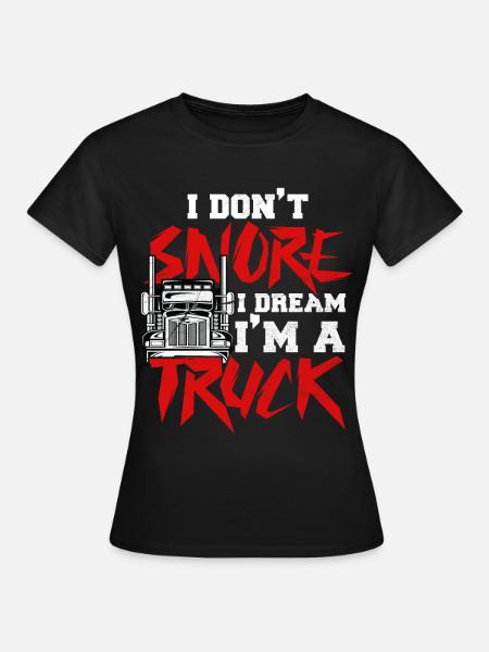 LKW - Frauen T-Shirt - Schwarz