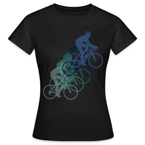 Fahrradfahrer Fahrrad Bike Biker Mtb Geschenkidee - Frauen T-Shirt