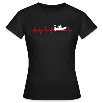 CANOT - T-shirt Femme - noir - Devant - AI Model Female 172 dark (172cm)
