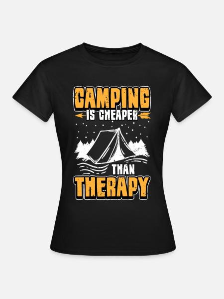 Camper - Frauen T-Shirt - Schwarz