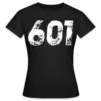 DDR  Trabi Kult Geschenkidee - Frauen T-Shirt - Schwarz - Vorne - AI Model Female 172 dark (172cm)
