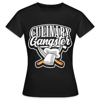 Koch Chefkoch Gourmet Kochmütze Großküche Cuisine - Frauen T-Shirt - Schwarz - Vorne - AI Model Female 172 dark (172cm)