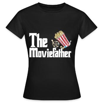 Movie - Women's T-Shirt - black - Front - AI Model Female 172 dark (172cm)