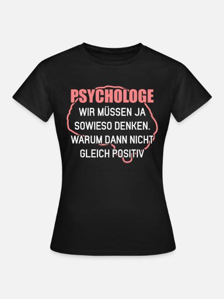 Psychologie - Frauen T-Shirt - Schwarz