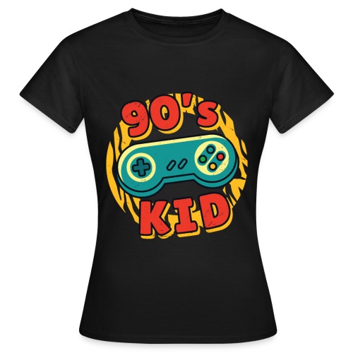 90s Kid Kinder der 90er Jahre Gaming - Frauen T-Shirt