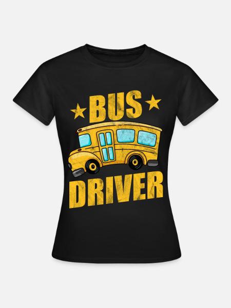 Bus - Frauen T-Shirt - Schwarz