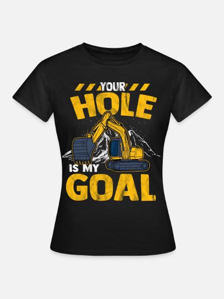 Bagger - Frauen T-Shirt - Schwarz