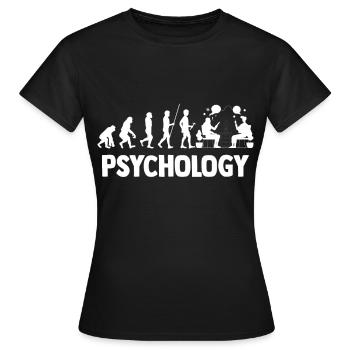 Psychologie psychologue thérapeute cadeau psyché - T-shirt Femme - noir - Devant - AI Model Female 172 dark (172cm)