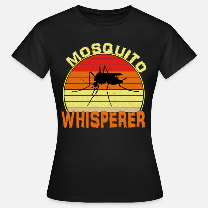 Moskito-Flüsterer - Frauen T-Shirt - Schwarz