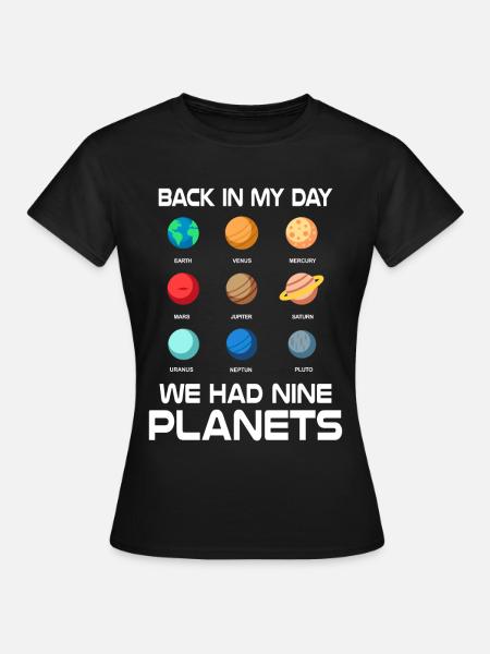 Astronomie - Frauen T-Shirt - Schwarz