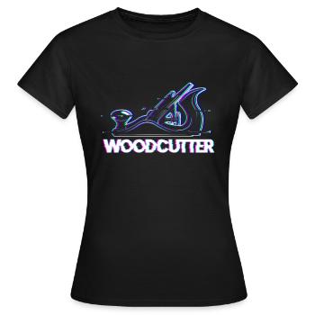 Menuisier menuisier menuisier menuisier - T-shirt Femme - noir - Devant - AI Model Female 172 dark (172cm)