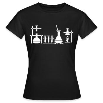Chemist - Women's T-Shirt - black - Front - AI Model Female 172 dark (172cm)