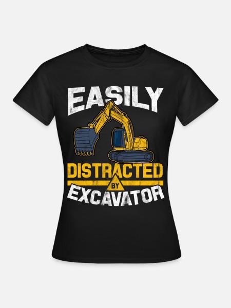 Bagger - Frauen T-Shirt - Schwarz