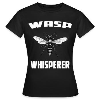 Murmure de guêpe - T-shirt Femme - noir - Devant - AI Model Female 172 dark (172cm)