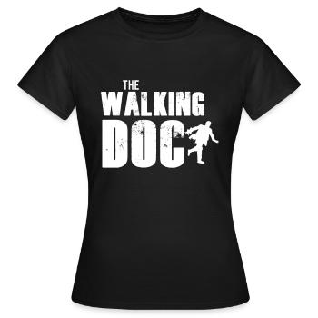 Doctor doctor medicine student medicine surgeon - Women's T-Shirt - black - Front - AI Model Female 172 dark (172cm)