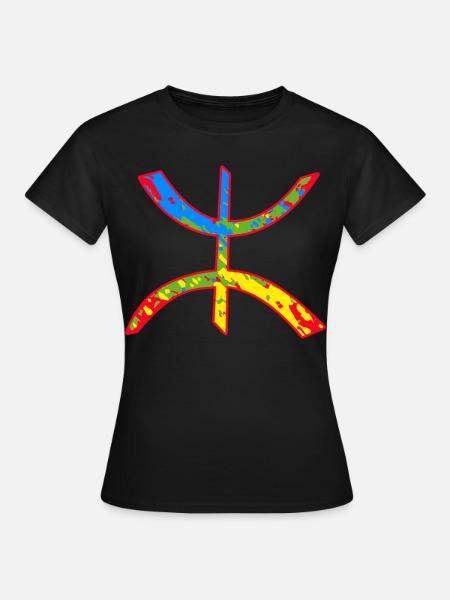 Amazigh - Frauen T-Shirt - Schwarz