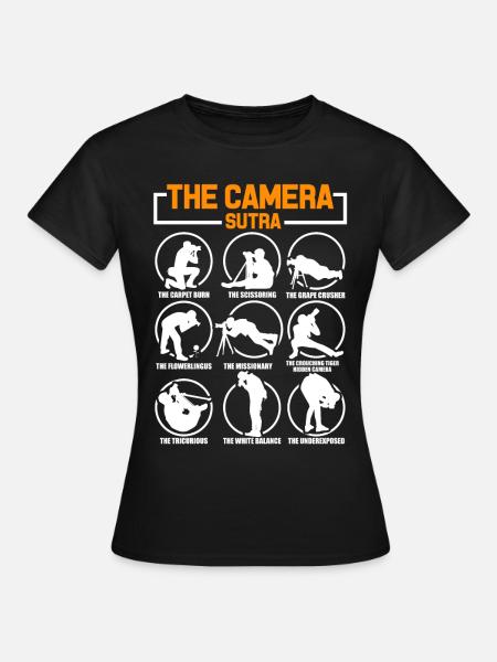 Photo photo reflex - T-shirt Femme - noir