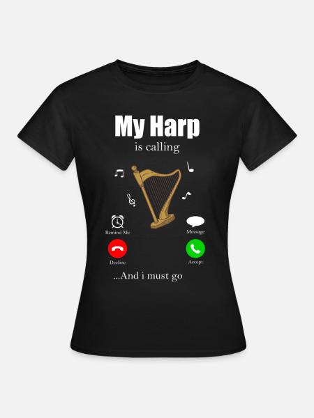 Harpe - T-shirt Femme - noir