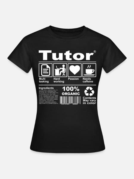 Tutor - Frauen T-Shirt - Schwarz