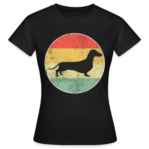 Dackel Dachshund Hundehalter Geschenk - Frauen T-Shirt