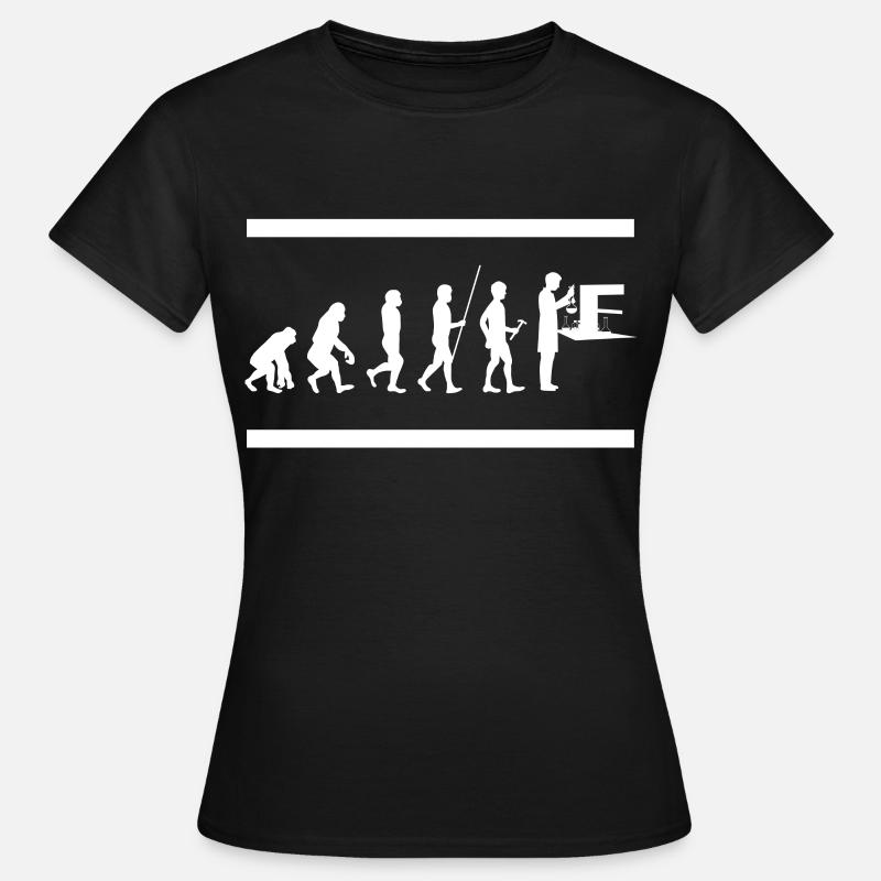 Chemistry periodic table molecule atom biochemistry - Women's T-Shirt - black