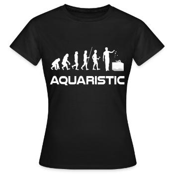 Aquarium - T-shirt Femme - noir - Devant - AI Model Female 172 dark (172cm)