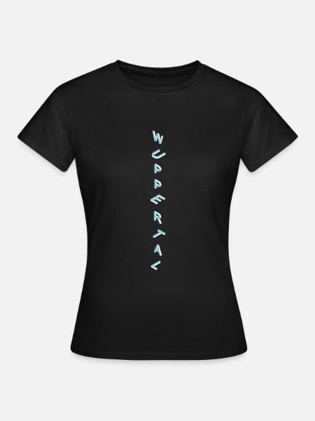 Wuppertal - Frauen T-Shirt - Schwarz