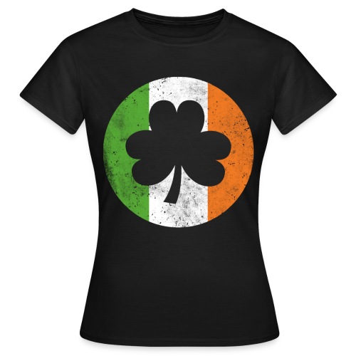 Kleeblatt Irische Flagge St. Patrick's - Frauen T-Shirt
