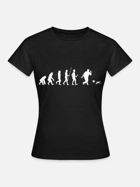 Bowling - Frauen T-Shirt - Schwarz