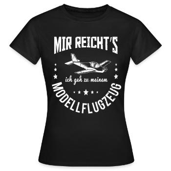 RC Model Design for a RC Model Maker - Women's T-Shirt - black - Front - AI Model Female 172 dark (172cm)