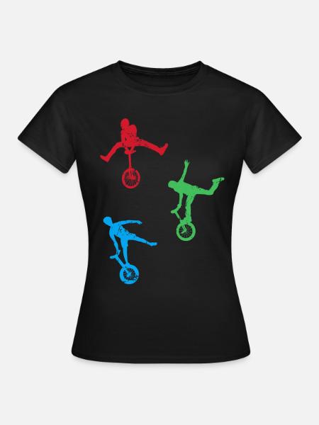 Monocycle - T-shirt Femme - noir