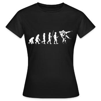 Wrestling - Frauen T-Shirt - Schwarz - Vorne - AI Model Female 172 dark (172cm)
