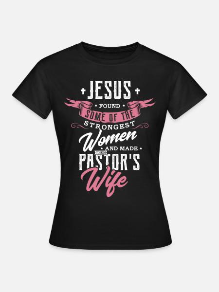 Pastor Design pour un fan de pasteurs - T-shirt Femme - noir