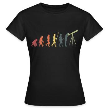 Astronomie - Frauen T-Shirt - Schwarz - Vorne - AI Model Female 172 dark (172cm)
